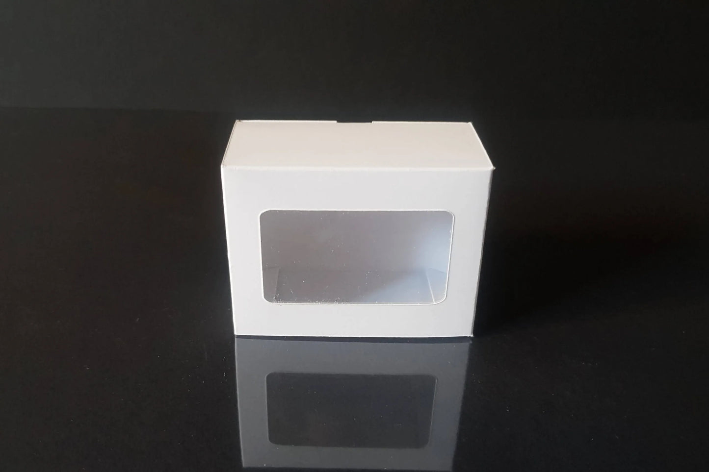 Cutie carton albă cu fereastră, 6.5x5x3 cm – imagine 13