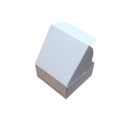 Set 50 buc – cutie carton albă, 8x8x4 cm – imagine 2