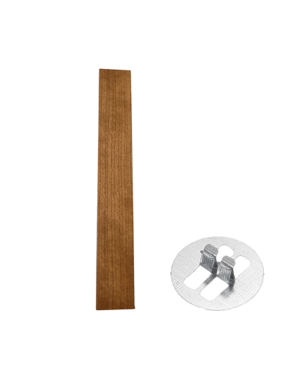 Fitil de lemn pentru lumânări – 19x130x0.5 mm – imagine 3