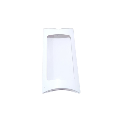Cutie carton albă cu fereastră, 15x7.5 cm – Pernă