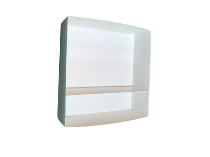 Cutie carton albă, 20x20x6 cm – Detașabil – imagine 4