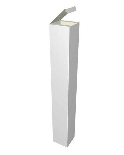 Cutie carton albă, 43x6x6 cm