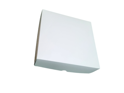 Cutie carton albă, 20x20x6 cm – Detașabil – imagine 3