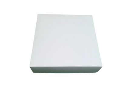 Cutie carton albă, 20x20x6 cm – Detașabil – imagine 5