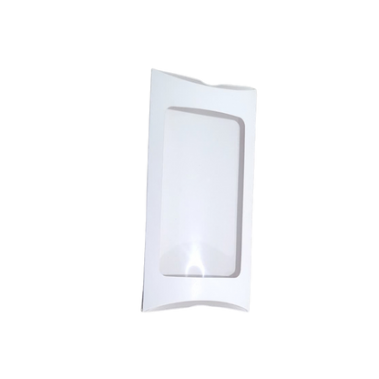Cutie carton albă cu fereastră, 15x7.5 cm – Pernă – imagine 5