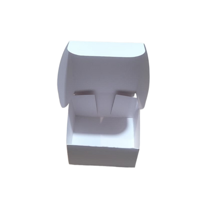 Set 50 buc – cutie carton albă, 8x8x4 cm – imagine 8