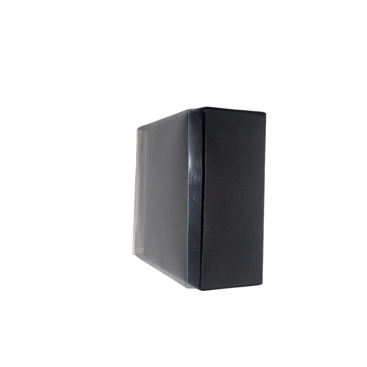 Set 10 Cutii Elegante din Carton Neagra cu Capac Transparent din Acetofan 10x10x5 cm – Ambalaj Premium