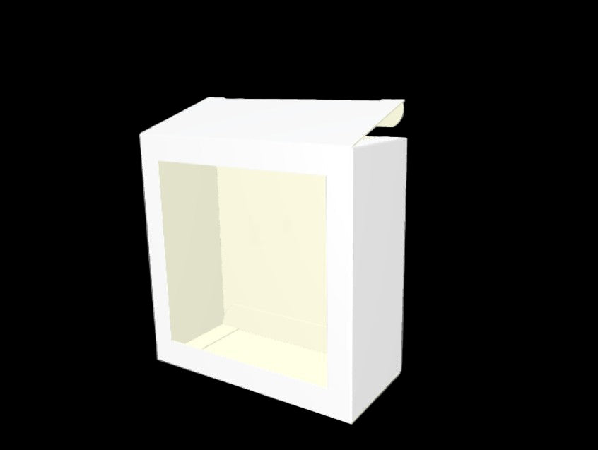 Cutie cu fereastra 9x9x4 cm