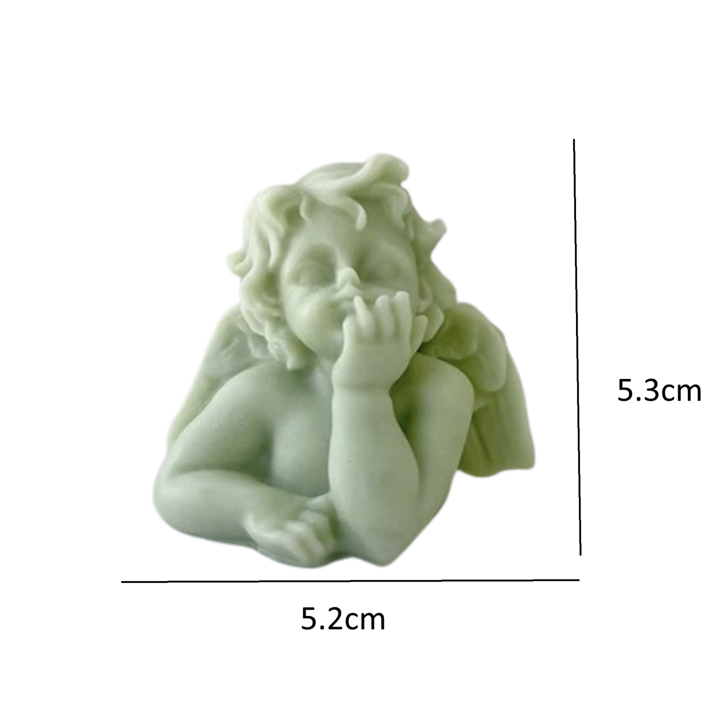 Cutie cu fereastra 6x6x4.1 cm (ingeras mic)