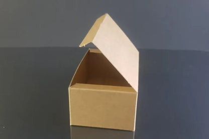 Cutie carton natur, 11.1x6.8x4.5 cm – Kraft – imagine 6