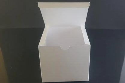 Cutie carton albă, 8.2x8.2x10 cm – imagine 7