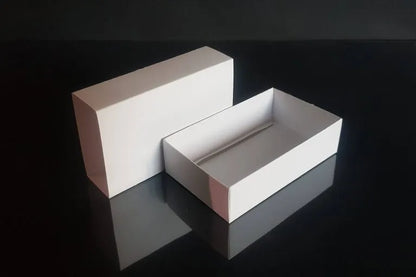 Cutie carton albă, 10x7.6x2.7 cm – imagine 4
