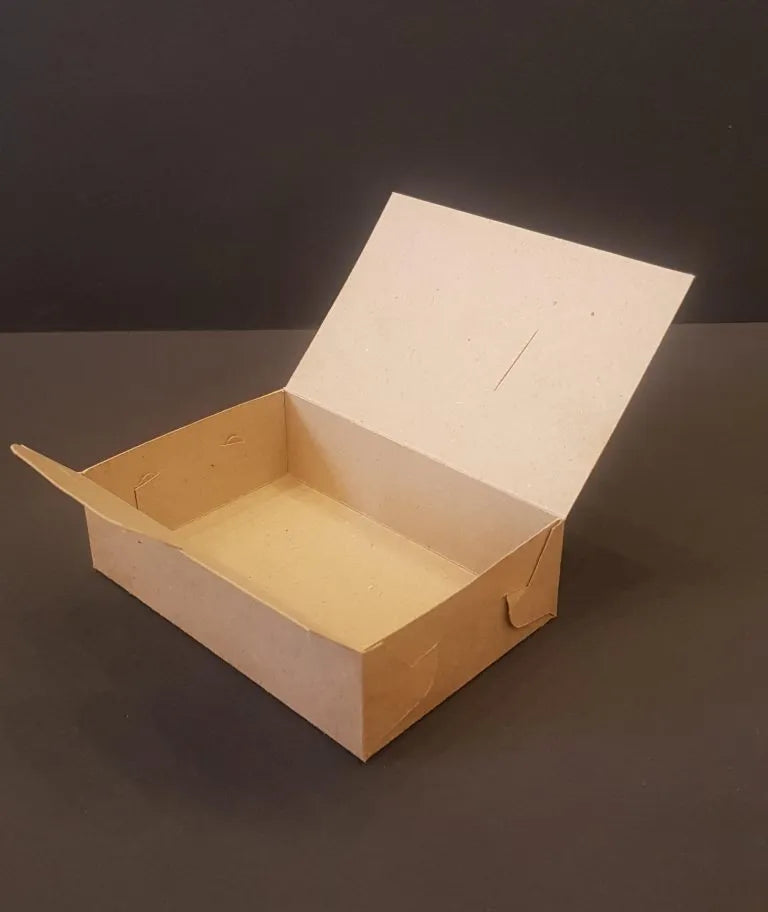 Cutie kraft natur 12x8x3.5 cm