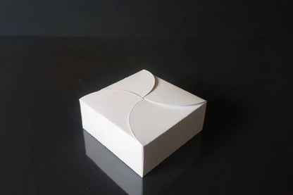 Cutie carton cu fereastră, 6x6x2.5 cm