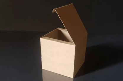 Cutie carton natur, 6.5x6.5x6.5 cm – imagine 4