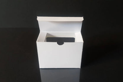 Cutie carton albă cu fereastră, 6.5x5x3 cm – imagine 11