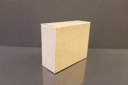 Cutie carton natur cu fereastră, 5x6.5x3 cm – imagine 5
