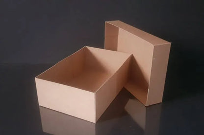 Cutie carton natur corp și capac, 15x10x5 cm – imagine 4