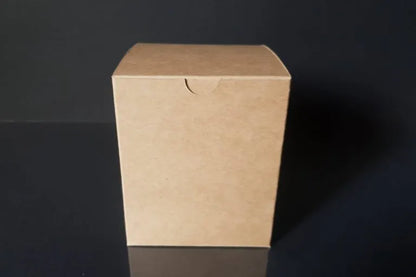 Cutie carton natur, 7.5x7.5x9 cm – imagine 4