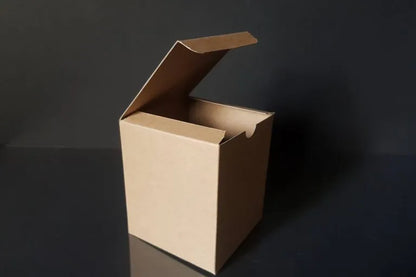 Cutie carton natur, 7.5x7.5x9 cm – imagine 6