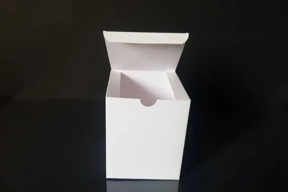 Cutie carton albă, 7x7x8 cm – imagine 5
