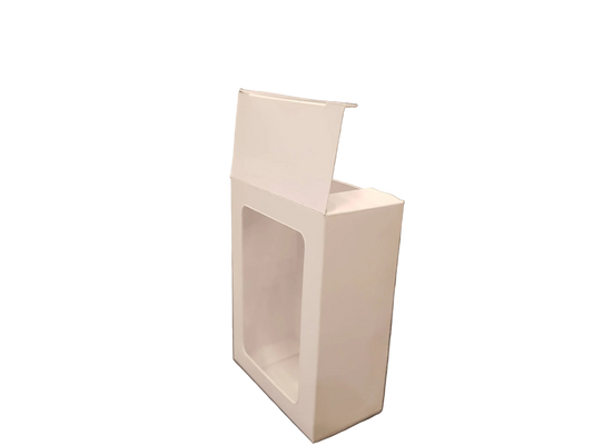 Cutie alba cu fereastra 6.5x5x3 cm (leut)