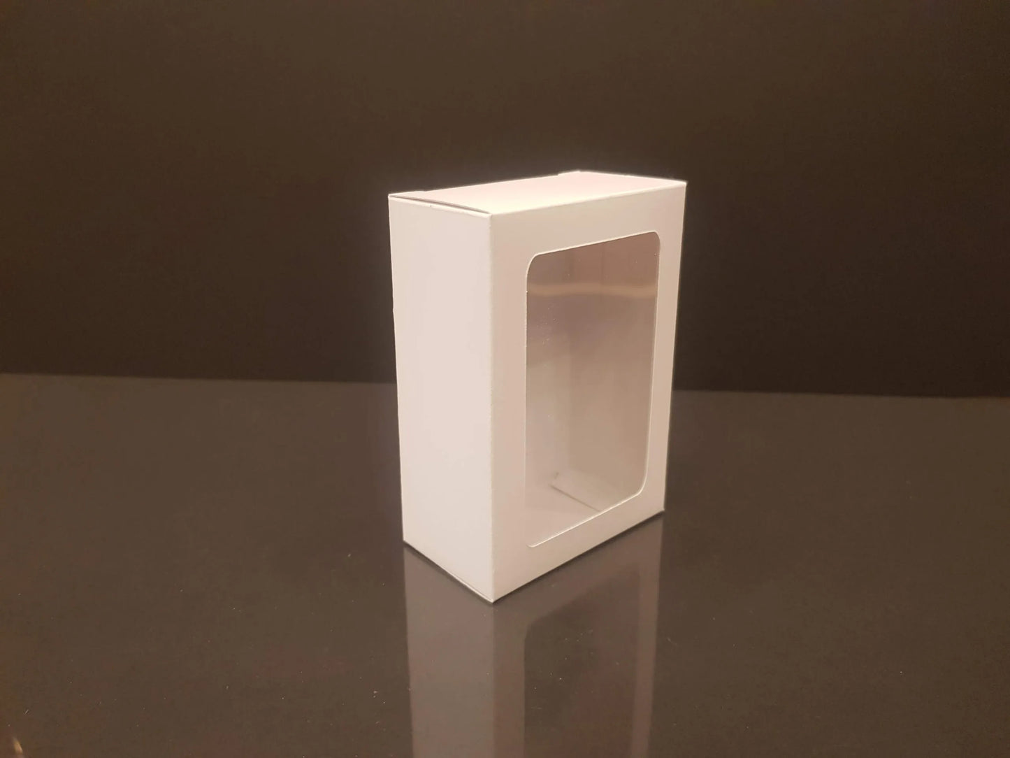 Cutie alba cu fereastra 6.5x5x3 cm (leut)