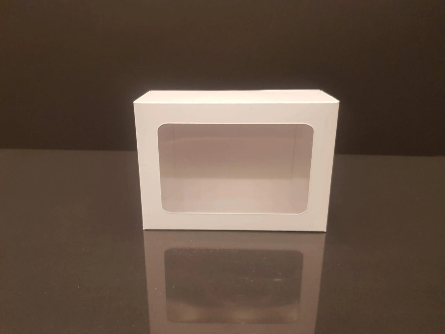 Cutie alba cu fereastra 6.5x5x3 cm (leut)